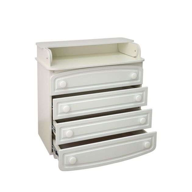 Veres Комод-пеленатор Білий (фільончастий), фото , зображення 4 | SNABZHENIE.com.ua Veres Комод-пеленатор Білий (фільончастий), фото , зображення 4 | SNABZHENIE.com.ua