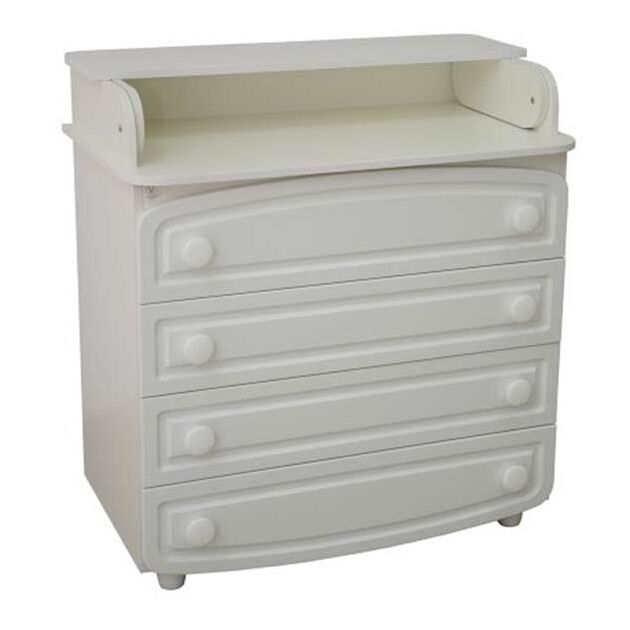 Veres Комод-пеленатор Білий (фільончастий), фото , зображення 2 | SNABZHENIE.com.ua Veres Комод-пеленатор Білий (фільончастий), фото , зображення 2 | SNABZHENIE.com.ua