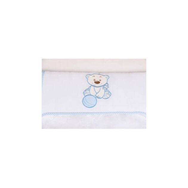 Veres Сповивальний матрац Playfull Bear, 72х80 см, блакитний, фото , изображение 3 | SNABZHENIE.com.ua Veres Сповивальний матрац Playfull Bear, 72х80 см, блакитний, фото , изображение 3 | SNABZHENIE.com.ua