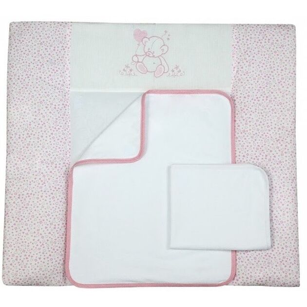 Veres Сповивальний матрац Playful Bear 72х80 см, рожевий, фото , зображення 2 | SNABZHENIE.com.ua Veres Сповивальний матрац Playful Bear 72х80 см, рожевий, фото , зображення 2 | SNABZHENIE.com.ua