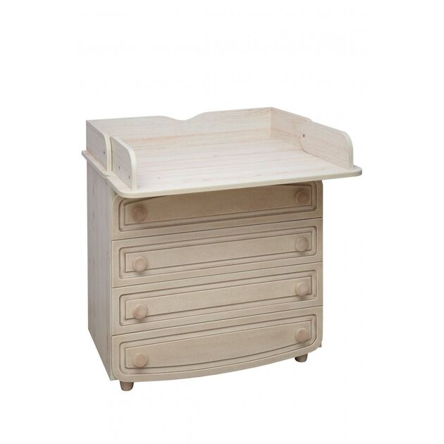 Veres Комод-пеленатор Патина дуб молочний (фільончастий), фото , зображення 5 | SNABZHENIE.com.ua Veres Комод-пеленатор Патина дуб молочний (фільончастий), фото , зображення 5 | SNABZHENIE.com.ua