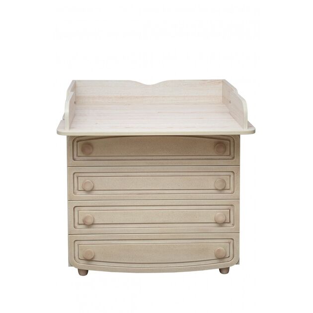 Veres Комод-пеленатор Патина дуб молочний (фільончастий), фото , зображення 3 | SNABZHENIE.com.ua Veres Комод-пеленатор Патина дуб молочний (фільончастий), фото , зображення 3 | SNABZHENIE.com.ua