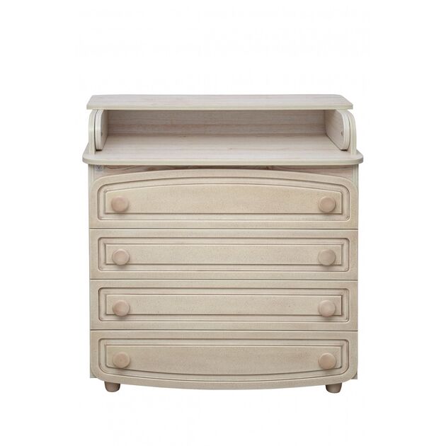 Veres Комод-пеленатор Патина дуб молочний (фільончастий), фото , зображення 2 | SNABZHENIE.com.ua Veres Комод-пеленатор Патина дуб молочний (фільончастий), фото , зображення 2 | SNABZHENIE.com.ua