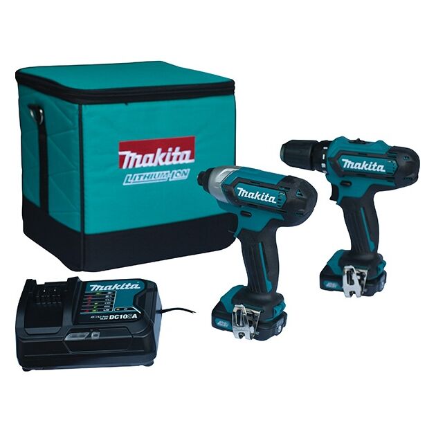 Makita CLX201SA CXT 10,8В Slider, фото , изображение 2 | SNABZHENIE.com.ua