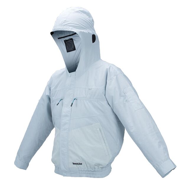 Makita DFJ207Z2XL Куртка з вентиляцією, акумуляторна, Li-ion, 10,8 В CXT, 2XL, 0,36 кг, фото , изображение 2 | SNABZHENIE.com.ua Makita DFJ207Z2XL Куртка з вентиляцією, акумуляторна, Li-ion, 10,8 В CXT, 2XL, 0,36 кг, фото , изображение 2 | SNABZHENIE.com.ua
