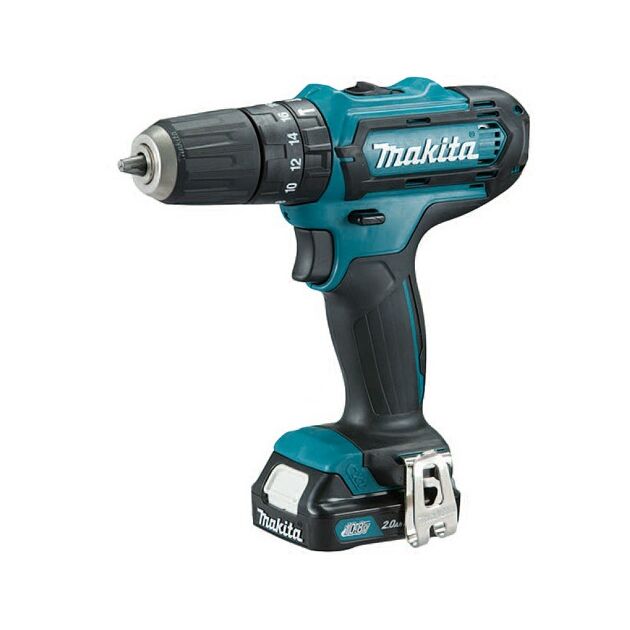 Makita HP331DWAE с ударом, CXT, 10,8В, 2,0 Ач, 1.1 кг, фото , изображение 2 | SNABZHENIE.com.ua