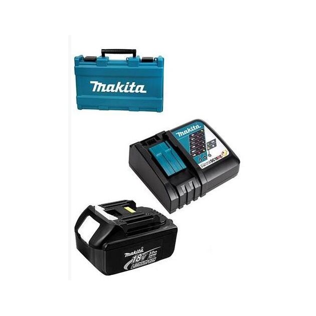 Makita DC18RC 3Аг х 3шт, кейс, фото , изображение 4 | SNABZHENIE.com.ua