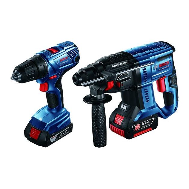Bosch GSR 180-LI + GBH 180-LI, фото , изображение 2 | SNABZHENIE.com.ua