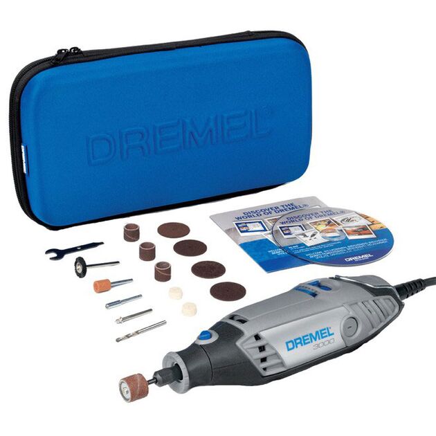 Dremel 3000KP (3000-15) +15 насадок і 10 відрізних кругів, фото , зображення 7 | SNABZHENIE.com.ua Dremel 3000KP (3000-15) +15 насадок і 10 відрізних кругів, фото , зображення 7 | SNABZHENIE.com.ua