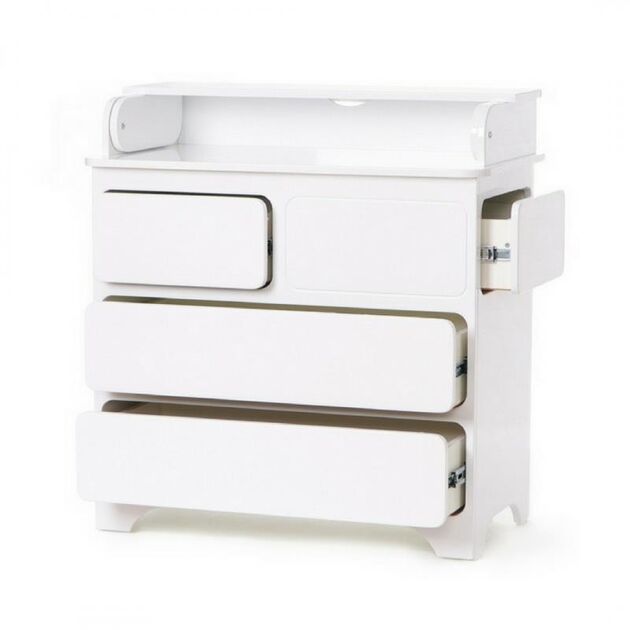 Veres Комод-пеленатор Тач-Лач[Білий], фото , изображение 3 | SNABZHENIE.com.ua