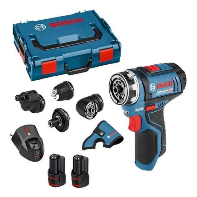 Bosch Professional GSR 12V-15 FC, 12В, 2х2.0Ач, Li-On акумуляторна, фото , изображение 5 | SNABZHENIE.com.ua