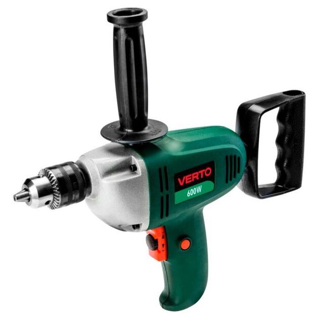 Дриль-міксер 600 Вт VERTO, фото , зображення 2 | SNABZHENIE.com.ua