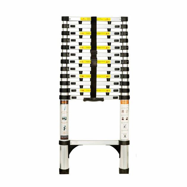 Dnipro-M DT-139 алюмінієва телескопічна 3.8 м, фото , зображення 2 | SNABZHENIE.com.ua