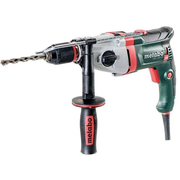 Metabo SBEV 1300-2 S ударна, швидкознімний патрон Futuro Plus, кейс, фото , изображение 2 | SNABZHENIE.com.ua