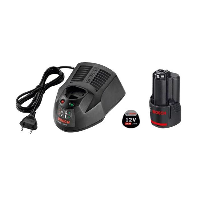 Bosch Набір акумуляторів GBA 12V 2.0Ah + GAL 1230 CV Professional (стартовий), фото , изображение 2 | SNABZHENIE.com.ua Bosch Набір акумуляторів GBA 12V 2.0Ah + GAL 1230 CV Professional (стартовий), фото , изображение 2 | SNABZHENIE.com.ua