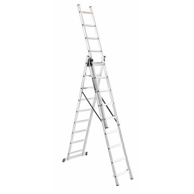 Dnipro-M Лестница алюминиева универсальная CL-309 652 см, фото , зображення 2 | SNABZHENIE.com.ua Dnipro-M Лестница алюминиева универсальная CL-309 652 см, фото , зображення 2 | SNABZHENIE.com.ua