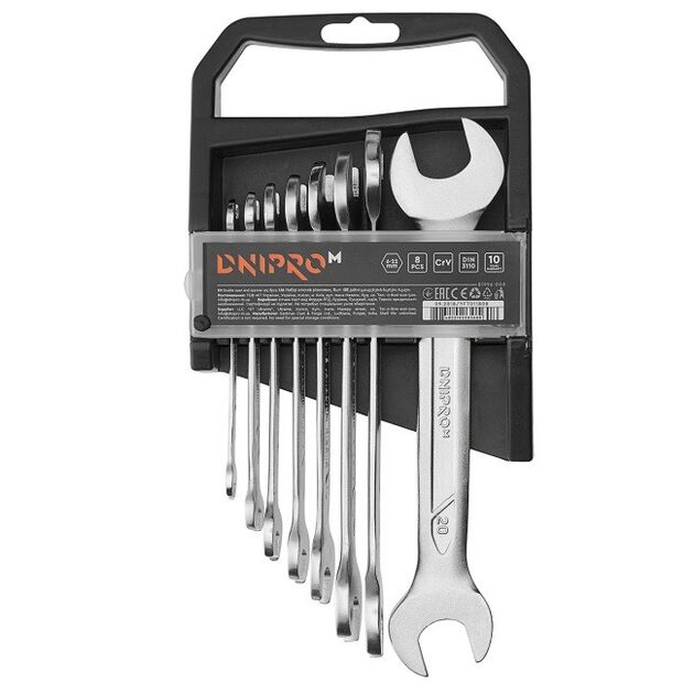 Dnipro-M Набор ключей рожковых, фото , зображення 2 | SNABZHENIE.com.ua