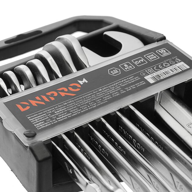 Dnipro-M Набор ключей рожковых, фото , зображення 4 | SNABZHENIE.com.ua