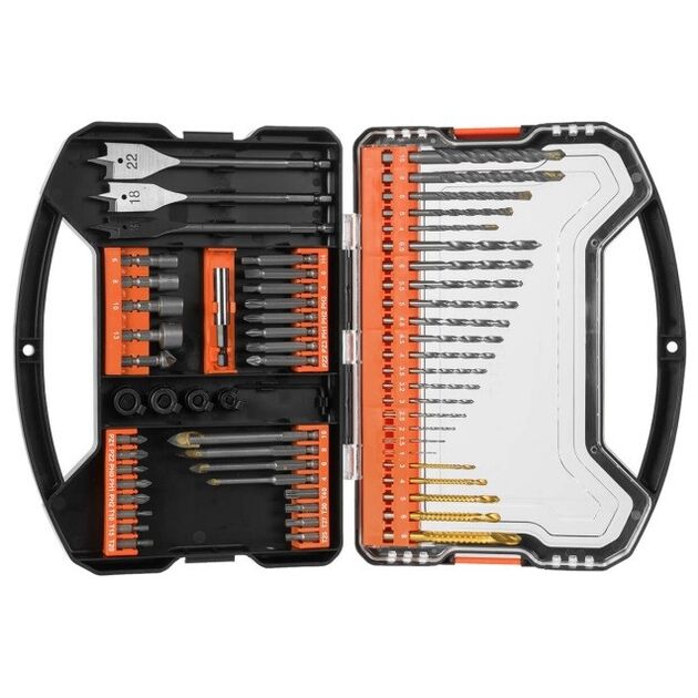 Dnipro-M Набор сверл и бит PROFESSIONAL (62 шт.), фото , зображення 4 | SNABZHENIE.com.ua