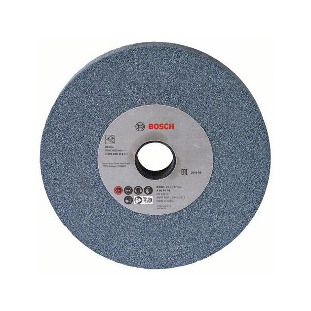 Bosch Коло шліфувальний 200Х25Х32 К60, фото  | SNABZHENIE.com.ua