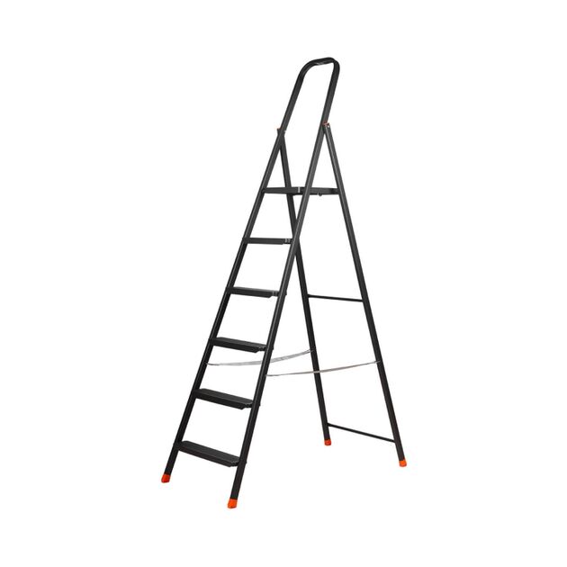 Dnipro-M Стремянка сталь 6 сх, фото , зображення 2 | SNABZHENIE.com.ua