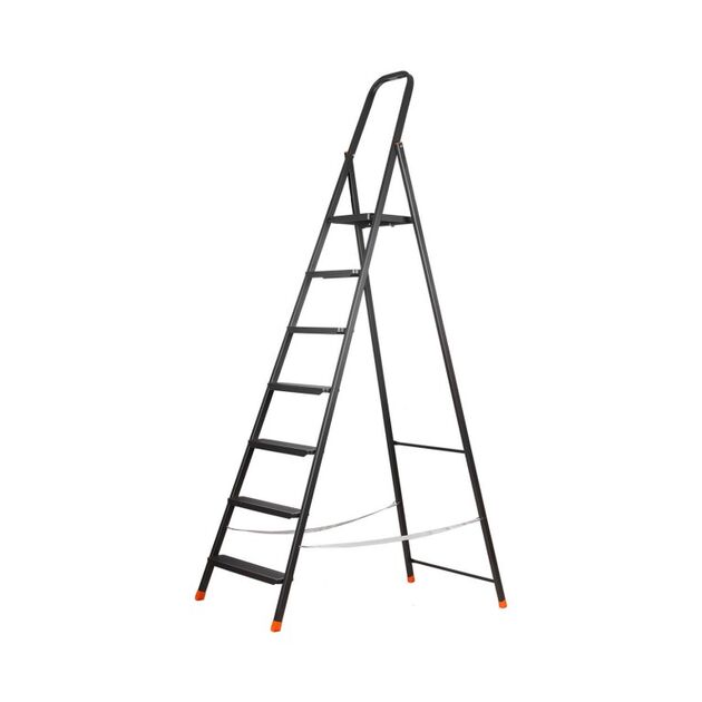 Dnipro-M Стремянка сталь 7 сх, фото , зображення 2 | SNABZHENIE.com.ua