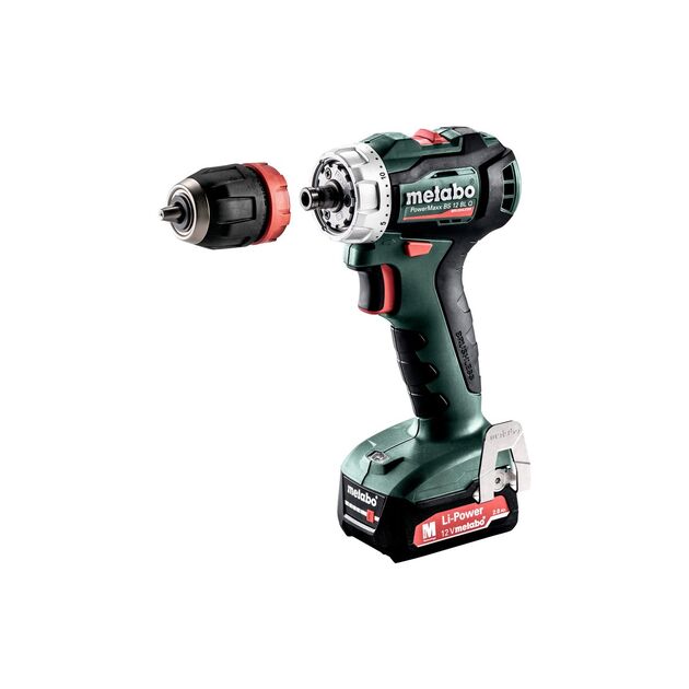Metabo BS 12 BL Quick, фото , изображение 3 | SNABZHENIE.com.ua