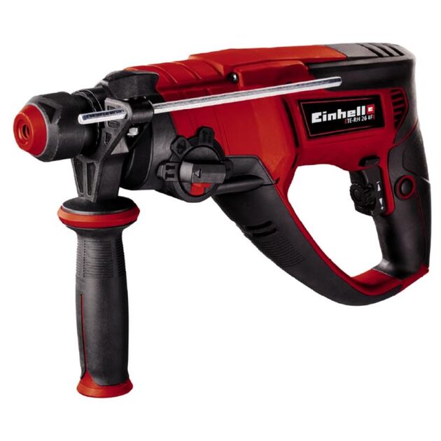 Einhell Перфоратор TE-RH 26 4F, 800 Вт, 2,6 Дж, SDS-Plus, ел. швидкості, прямий, кейс, фото  | SNABZHENIE.com.ua