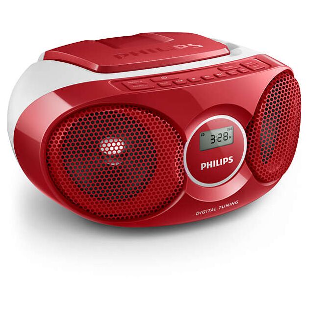Philips AZ215*[Red], фото , изображение 2 | SNABZHENIE.com.ua