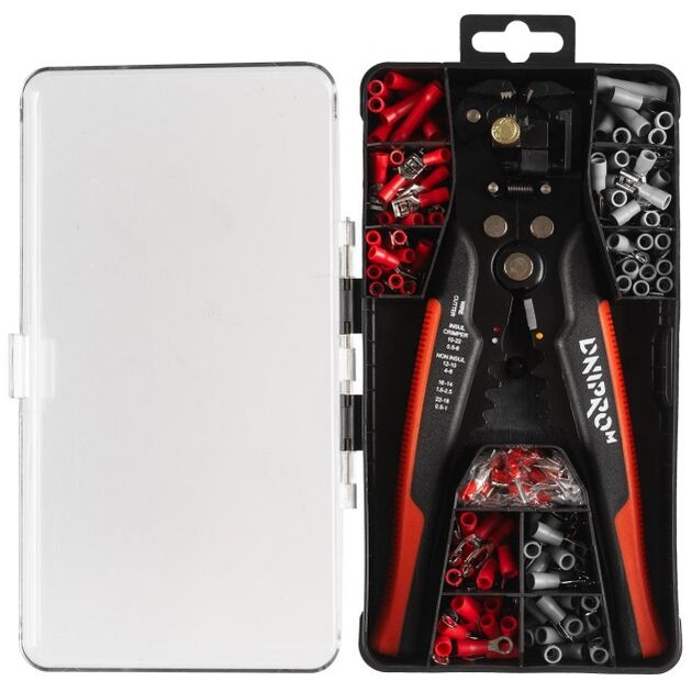 Dnipro-M Набор для снятия изоляции и обжимки 205 мм, рабочий диаметр 0,5-4 мм, фото , зображення 7 | SNABZHENIE.com.ua Dnipro-M Набор для снятия изоляции и обжимки 205 мм, рабочий диаметр 0,5-4 мм, фото , зображення 7 | SNABZHENIE.com.ua