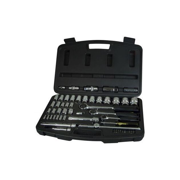 Stanley Набор инструментов 1/2", 1/4", 3/8" 60 предметов, фото  | SNABZHENIE.com.ua
