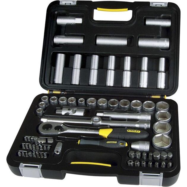 Stanley Набор инструментов 1/2" 72 предмета, фото  | SNABZHENIE.com.ua