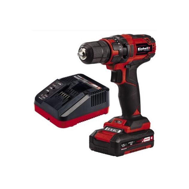 Einhell TC-CD 18/35 Li (1x1,5 Ah) акумуляторний, фото  | SNABZHENIE.com.ua