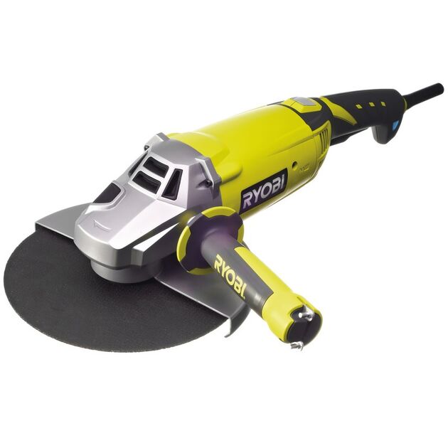 Ryobi Шліфмашина кутова EAG2000-G, 230мм, 2000Вт, 6000 об / хв, 6 кг, фото , зображення 3 | SNABZHENIE.com.ua Ryobi Шліфмашина кутова EAG2000-G, 230мм, 2000Вт, 6000 об / хв, 6 кг, фото , зображення 3 | SNABZHENIE.com.ua