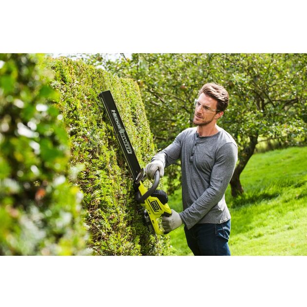 Ryobi Кущоріз садовий ONE + Hybrid OHT1850H, 18 / 220В, 50см, solo (без АКБ і ЗУ), фото , зображення 5 | SNABZHENIE.com.ua Ryobi Кущоріз садовий ONE + Hybrid OHT1850H, 18 / 220В, 50см, solo (без АКБ і ЗУ), фото , зображення 5 | SNABZHENIE.com.ua