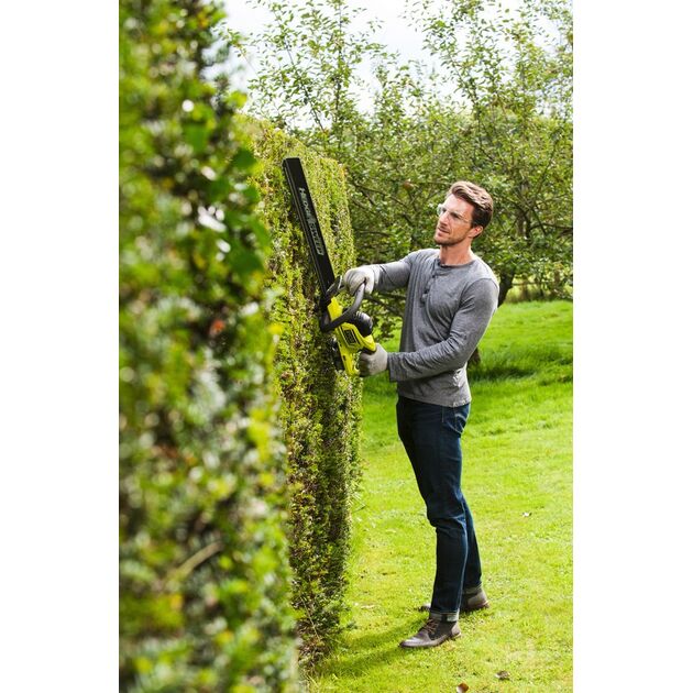 Ryobi Кущоріз садовий ONE + Hybrid OHT1850H, 18 / 220В, 50см, solo (без АКБ і ЗУ), фото , зображення 4 | SNABZHENIE.com.ua Ryobi Кущоріз садовий ONE + Hybrid OHT1850H, 18 / 220В, 50см, solo (без АКБ і ЗУ), фото , зображення 4 | SNABZHENIE.com.ua