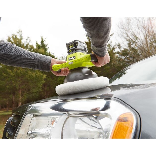 Ryobi Полірувальна машина ONE + R18B-0 акумуляторна, 254 мм, 18В, solo (без АКБ і ЗУ), фото , зображення 3 | SNABZHENIE.com.ua Ryobi Полірувальна машина ONE + R18B-0 акумуляторна, 254 мм, 18В, solo (без АКБ і ЗУ), фото , зображення 3 | SNABZHENIE.com.ua