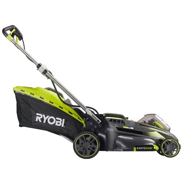 Ryobi Газонокосарка акумуляторна RLM36X41H-40 MAX POWER 36В акб 1х4Aч 40см 50л 20-70мм EasyEdge мульчування до 600 м.кв 18.5кг, фото , зображення 5 | SNABZHENIE.com.ua Ryobi Газонокосарка акумуляторна RLM36X41H-40 MAX POWER 36В акб 1х4Aч 40см 50л 20-70мм EasyEdge мульчування до 600 м.кв 18.5кг, фото , зображення 5 | SNABZHENIE.com.ua
