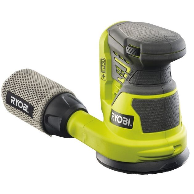 Ryobi Шліфмашина ексцентрикова ONE + RROS-0 акумуляторна, 18В, solo (без АКБ і ЗУ), фото , изображение 2 | SNABZHENIE.com.ua Ryobi Шліфмашина ексцентрикова ONE + RROS-0 акумуляторна, 18В, solo (без АКБ і ЗУ), фото , изображение 2 | SNABZHENIE.com.ua