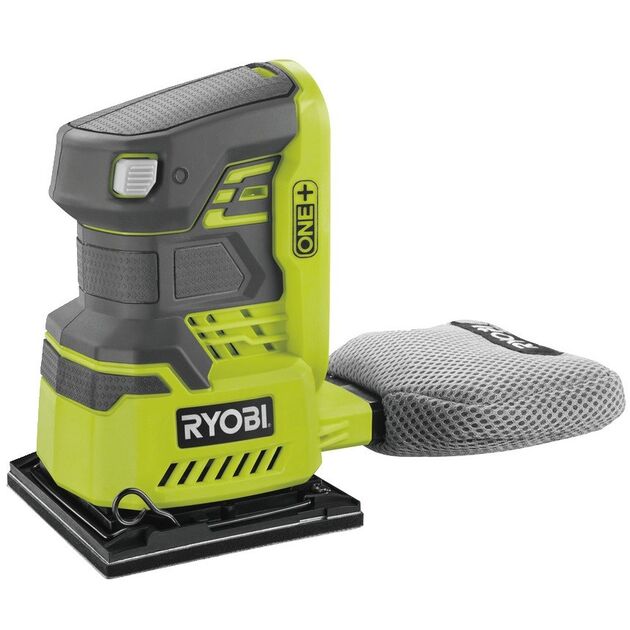 Ryobi Шліфмашина вібраційна ONE + R18SS4-0 акумуляторна, 12000 дв / хв, 18В, solo (без АКБ і ЗУ), фото , изображение 2 | SNABZHENIE.com.ua Ryobi Шліфмашина вібраційна ONE + R18SS4-0 акумуляторна, 12000 дв / хв, 18В, solo (без АКБ і ЗУ), фото , изображение 2 | SNABZHENIE.com.ua