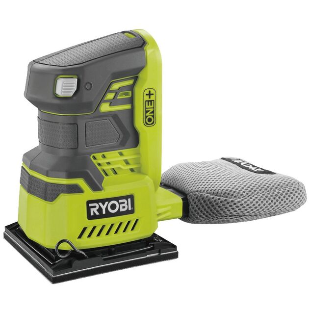 Ryobi Шліфмашина вібраційна ONE + R18SS4-0 акумуляторна, 12000 дв / хв, 18В, solo (без АКБ і ЗУ), фото  | SNABZHENIE.com.ua