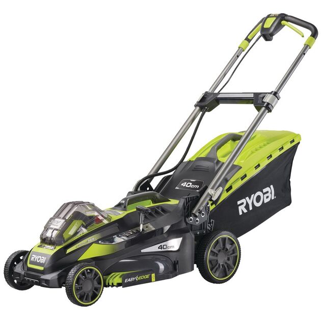 Ryobi Газонокосарка акумуляторна RLM36X41H-40 MAX POWER 36В акб 1х4Aч 40см 50л 20-70мм EasyEdge мульчування до 600 м.кв 18.5кг, фото  | SNABZHENIE.com.ua