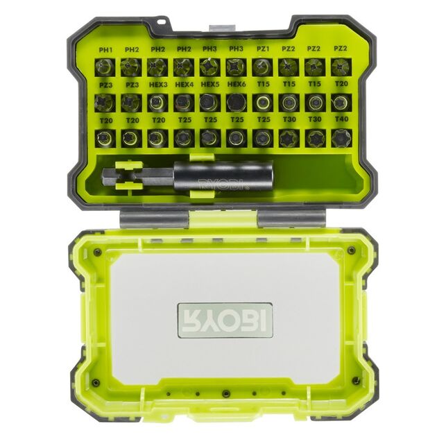 Ryobi Набір біт RAK31MSDI, 31 од., тримач 60мм, Torque, фото , зображення 3 | SNABZHENIE.com.ua Ryobi Набір біт RAK31MSDI, 31 од., тримач 60мм, Torque, фото , зображення 3 | SNABZHENIE.com.ua
