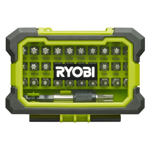 Ryobi Набір біт RAK32TSD Torx, 32ед., швидкознімний тримач 60мм, фото , зображення 2 | SNABZHENIE.com.ua Ryobi Набір біт RAK32TSD Torx, 32ед., швидкознімний тримач 60мм, фото , зображення 2 | SNABZHENIE.com.ua