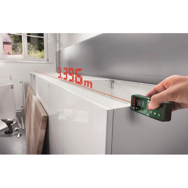 Лазерный дальномер Bosch Universal Distance 50 с чехлом (0603672800), фото , изображение 4 | SNABZHENIE.com.ua