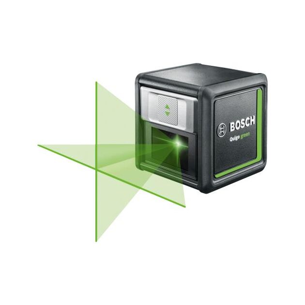 Лазерный нивелир Bosch Quigo green с держателем и адаптером, фото , изображение 2 | SNABZHENIE.com.ua