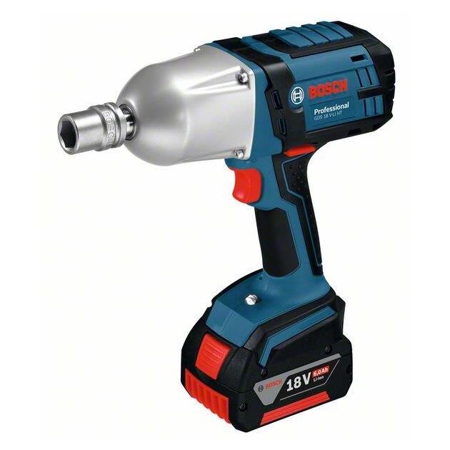 Bosch Гайковерт GDS 18 V-LI HT акумуляторний ударний, фото  | SNABZHENIE.com.ua