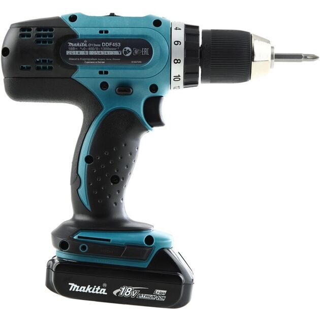 Makita DDF453SFX7, фото , изображение 4 | SNABZHENIE.com.ua