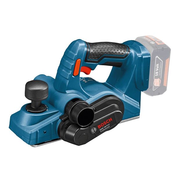 Bosch Professional GHO 18 V-LI акумуляторний, фото , зображення 2 | SNABZHENIE.com.ua