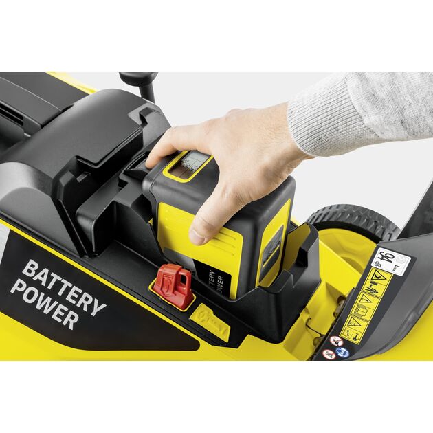 Karcher Газонокосарка акумуляторна LMO 36-40 Battery Set 36В акб 1х5А·год 40см 20-70см до 550м.кв, фото , зображення 7 | SNABZHENIE.com.ua Karcher Газонокосарка акумуляторна LMO 36-40 Battery Set 36В акб 1х5А·год 40см 20-70см до 550м.кв, фото , зображення 7 | SNABZHENIE.com.ua